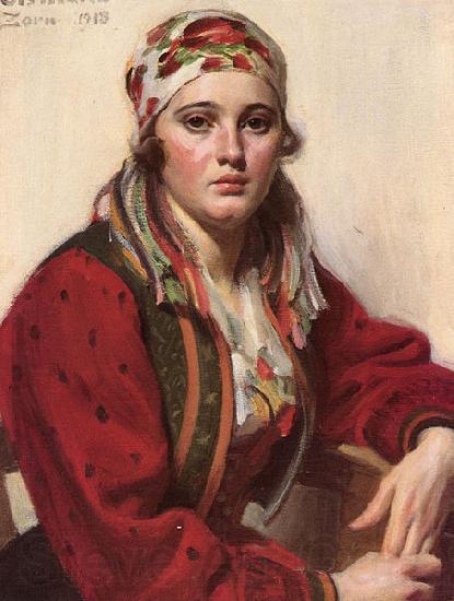 Anders Zorn Ols Maria Norge oil painting art